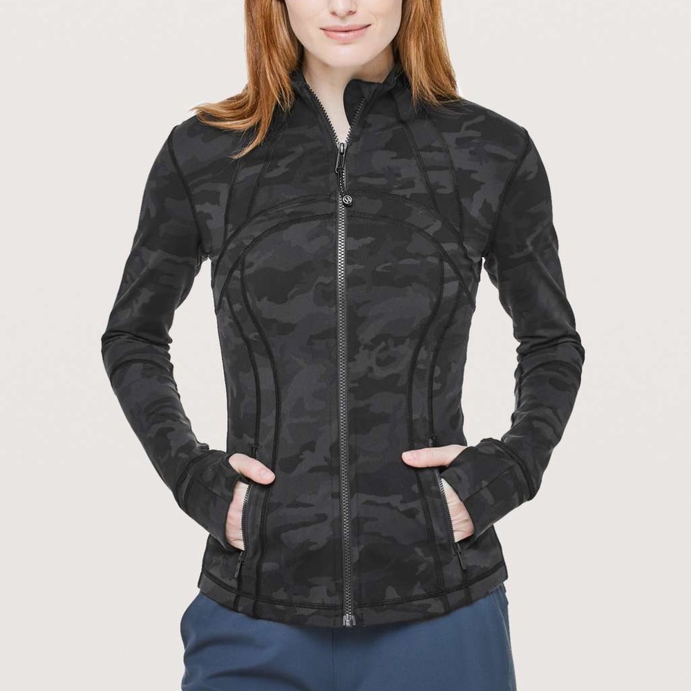 Lululemon Black Camo Define Jacket